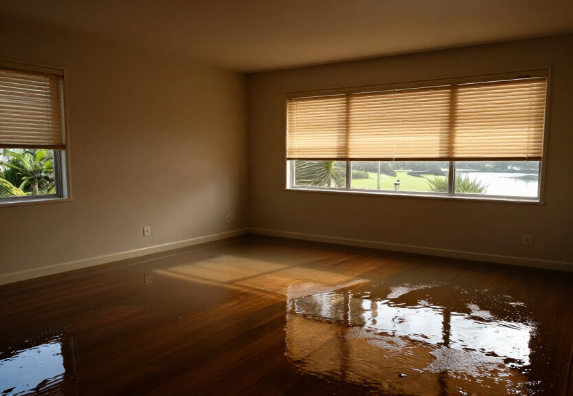 Mould growth on Ingleside ceiling and walls due to hidden moisture
